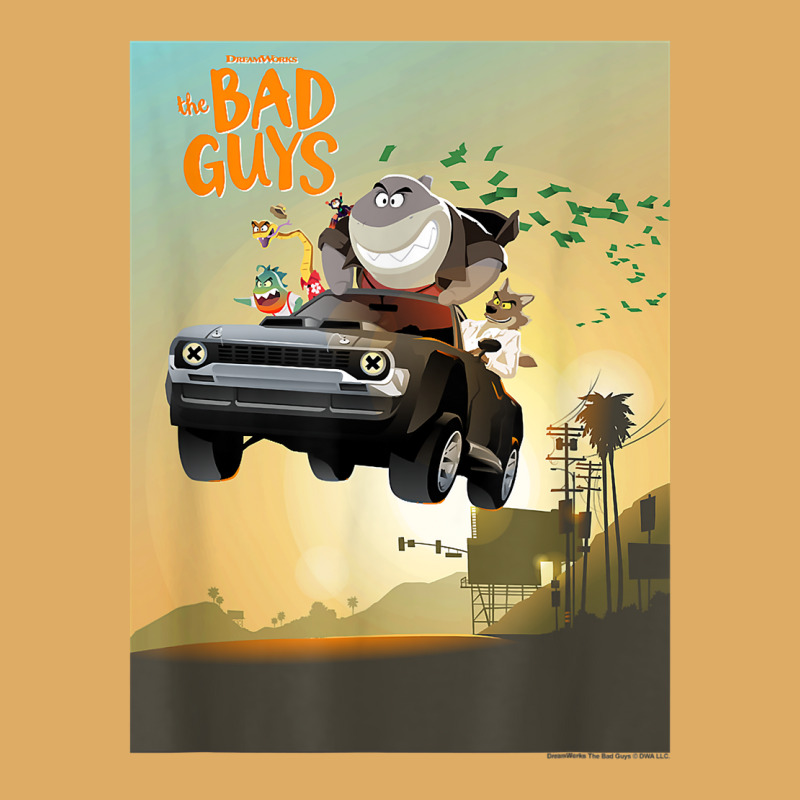 The Bad Guys Group Getaway Car Poster Urban Pullover Hoodie | Artistshot