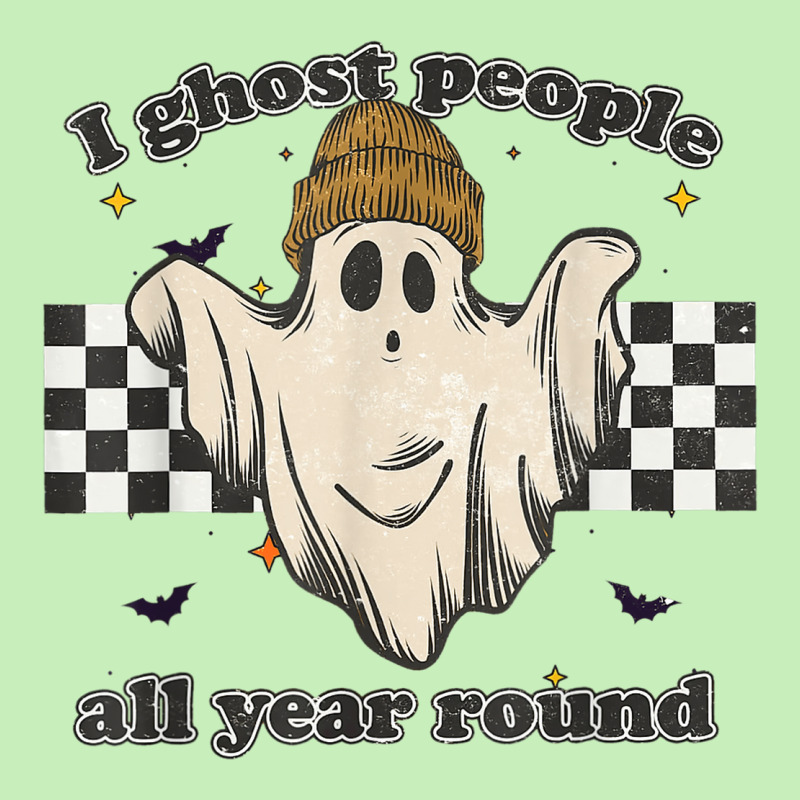 Retro I Ghost People All Year Around Halloween Spooky Vibes Urban Pullover Hoodie | Artistshot