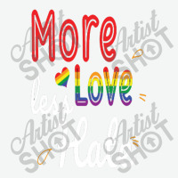 More Love Less Hate Lgbt Urban Pullover Hoodie | Artistshot