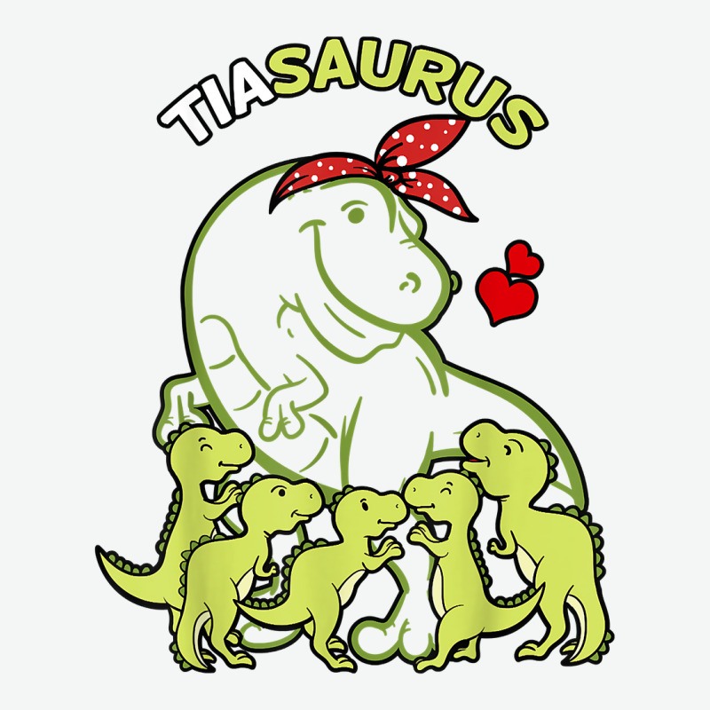 Tiasaurus Tia 5 Kids Dinosaur Aunt Auntie Tita Urban Pullover Hoodie | Artistshot