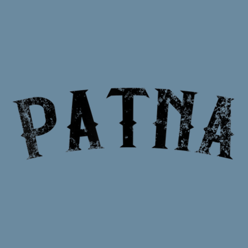 Patna India Vintage Black Text Apparel Urban Pullover Hoodie by Color | Artistshot