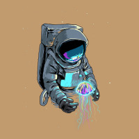 Space Jelly Fish Astronaut Science Galaxy Spaceman Cosmonaut Urban Pullover Hoodie | Artistshot