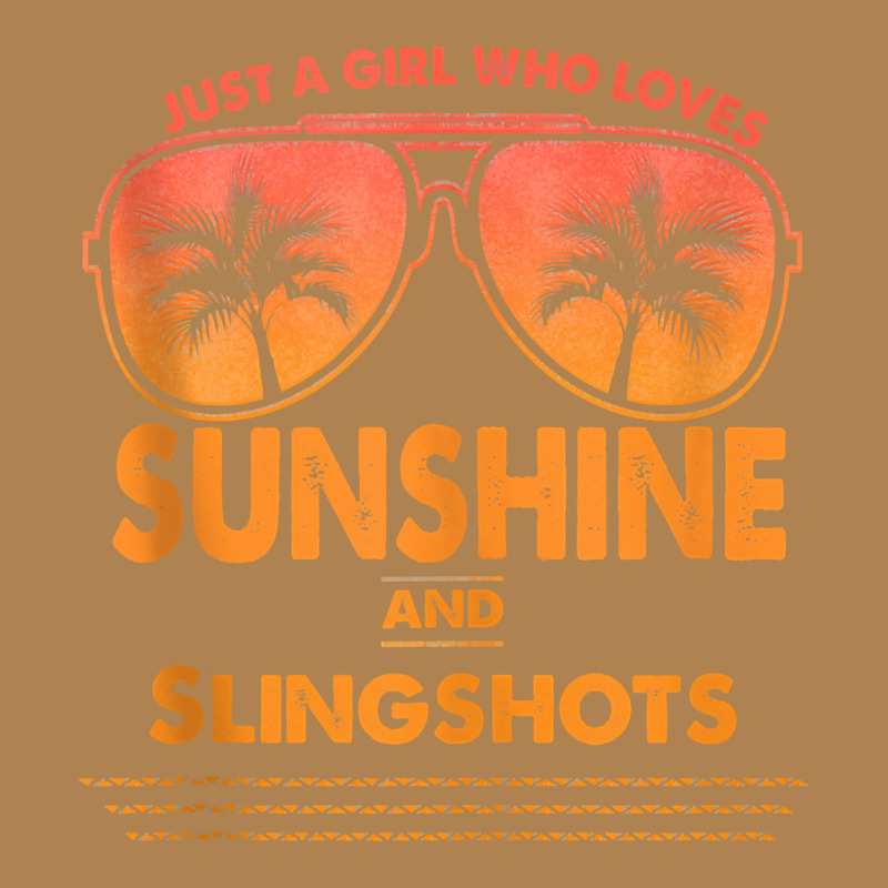 Just A Girl Who Loves Sunshine And Slingshots For Woman Tank Top Leatherette Tumbler | Artistshot