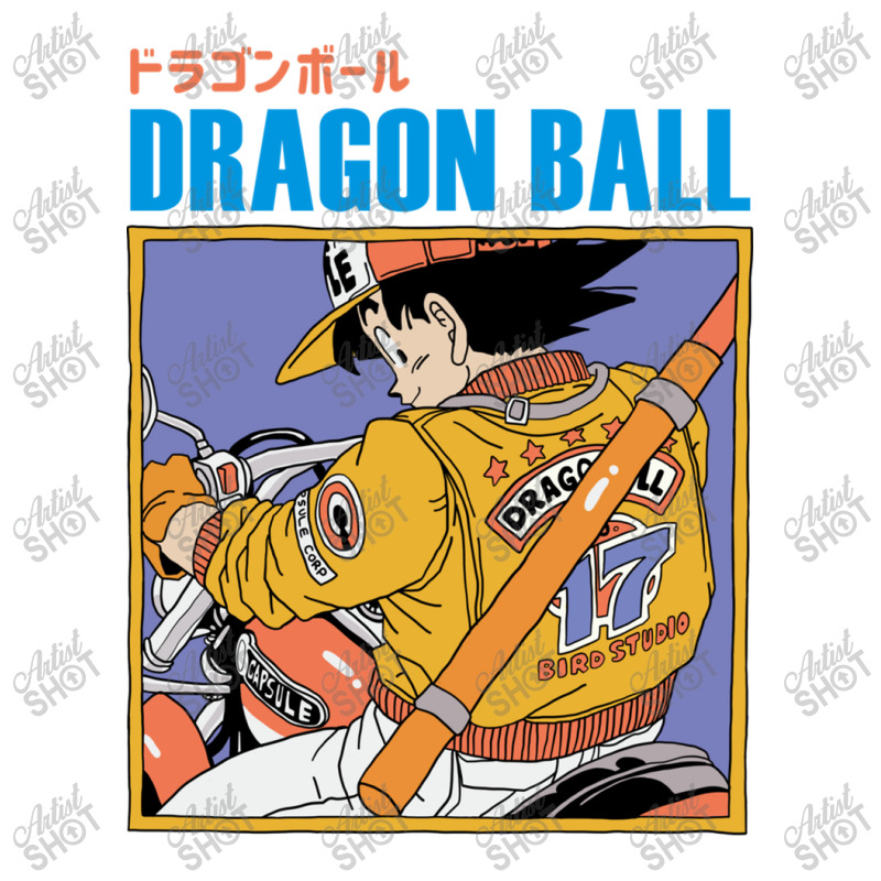 Goku Riding A Motocycle Bomber Jacket by Ha Thu | Artistshot