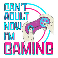 Can't Adult Now I'm Gaming  Controller Funny Video Games Bomber Jacket | Artistshot