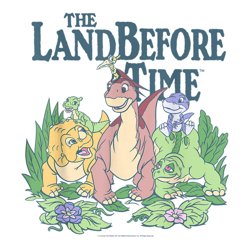 Land Before Time Pastel Dinosaur Friends T Shirt Bomber Jacket | Artistshot