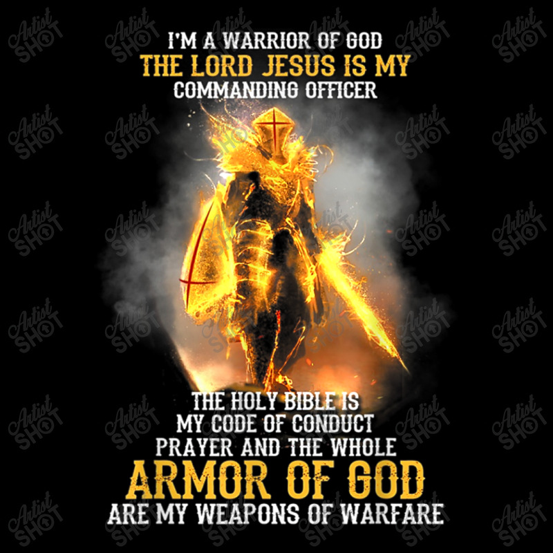 I'm A Warrior Of God The Lord Jesus Is My Commanding Officer Visor Hat | Artistshot