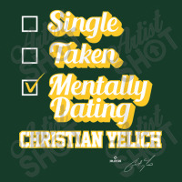 Single Taken Mentally Dating Christian Yelich Video Games Character Visor Hat | Artistshot