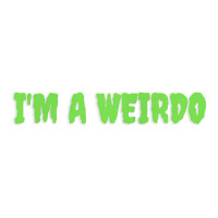 Im A Weirdo Shirt T Shirt Visor Hat | Artistshot