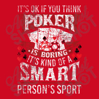 Funny Poker Smart Sport Distressed Texas Hold Em Card Game Pom Pom Beanie | Artistshot