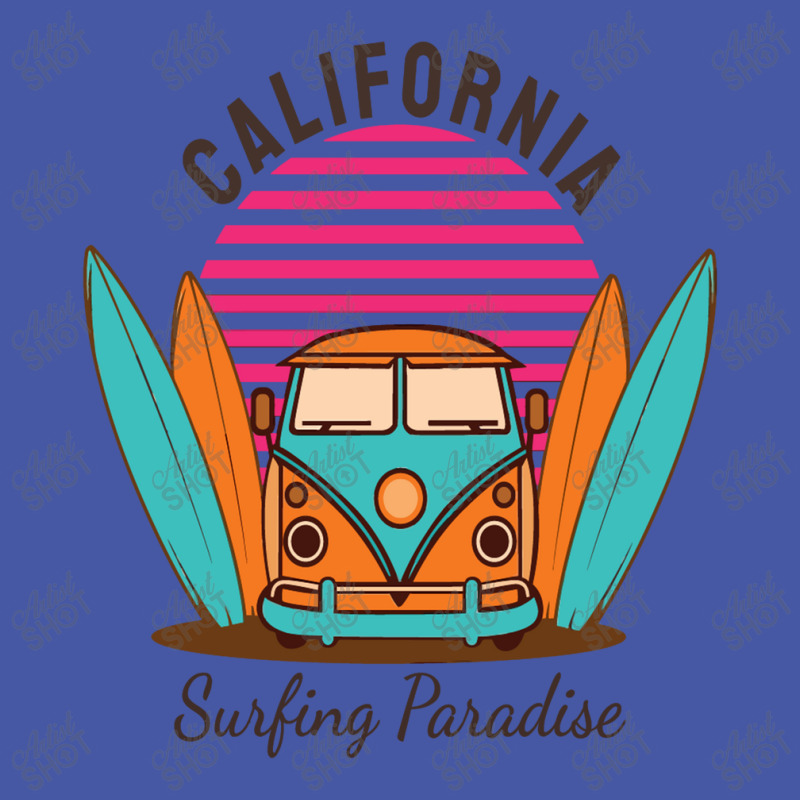 California Surfing Paradise Pom Pom Beanie by difarinasool | Artistshot