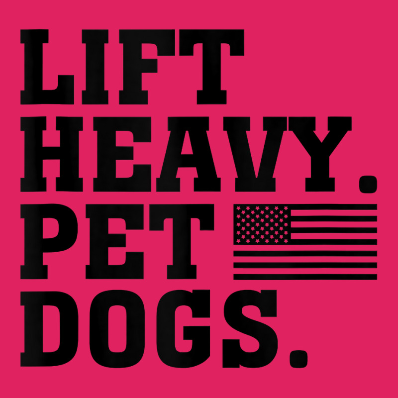 Lift Heavy Pet Dogs Usa American Tank Top Pom Pom Beanie | Artistshot