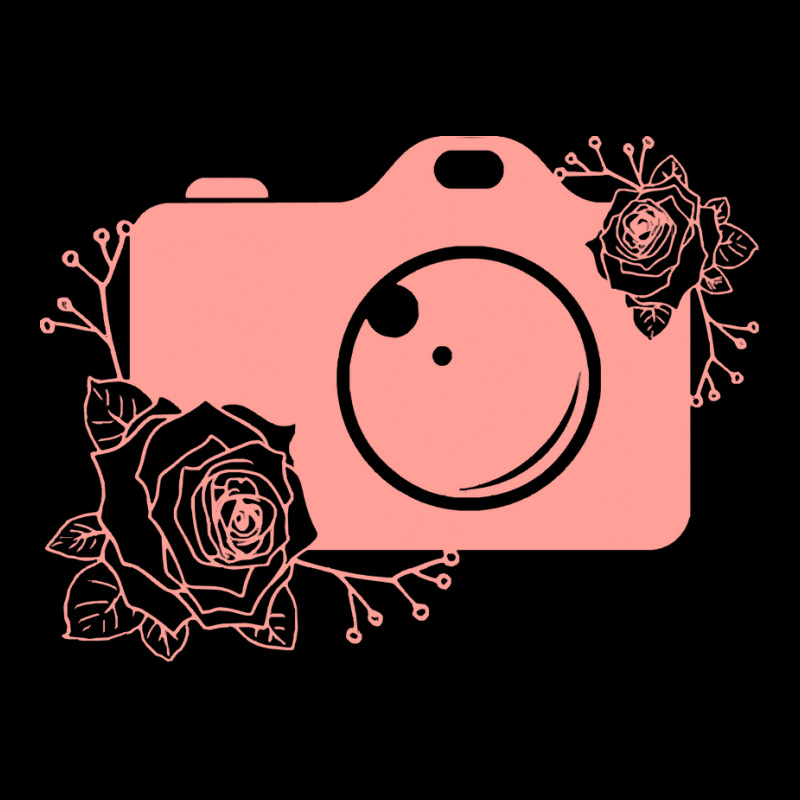 Photographer T  Shirt Pink Camera Silhouette T  Shirt Pom Pom Beanie by candlegoodwill | Artistshot