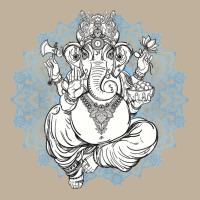 Hindu Elephant God Ganesha Tshirt   Oriental India Henna Tee Sun Shade Cap | Artistshot