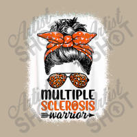 Womens Ms Warrior Messy Bun Leopard Multiple Sclerosis Awareness T S Sun Shade Cap | Artistshot