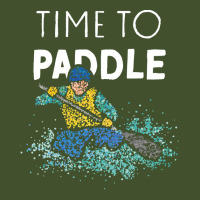 Canoe T  Shirt Time To Paddle Canoeists White Water Rafting T  Shirt Sun Shade Cap | Artistshot