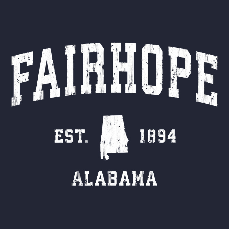 Fairhope Alabama Al Vintage Athletic Sports Design Pullover Hoodie Mesh Back Trucker Hat by adrienskradski | Artistshot