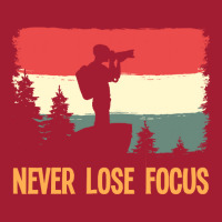 Amateur Photographer T  Shirt Retro Never Lose Focus Photography Photo Mesh Back Trucker Hat | Artistshot