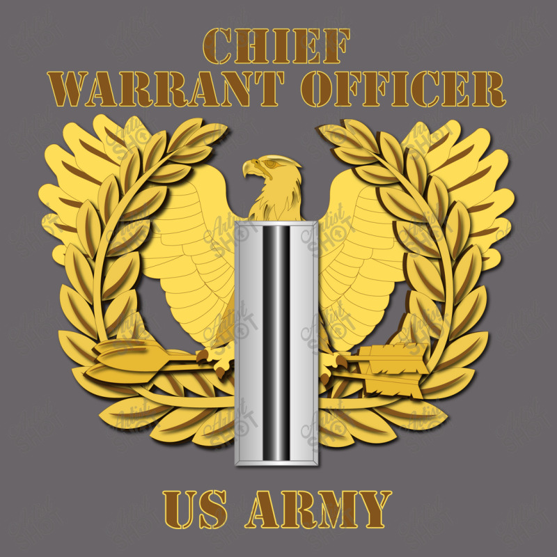 Emblem - Warrant Officer - Cw5 T-shirt Mesh Back Trucker Hat by moonlight2270 | Artistshot