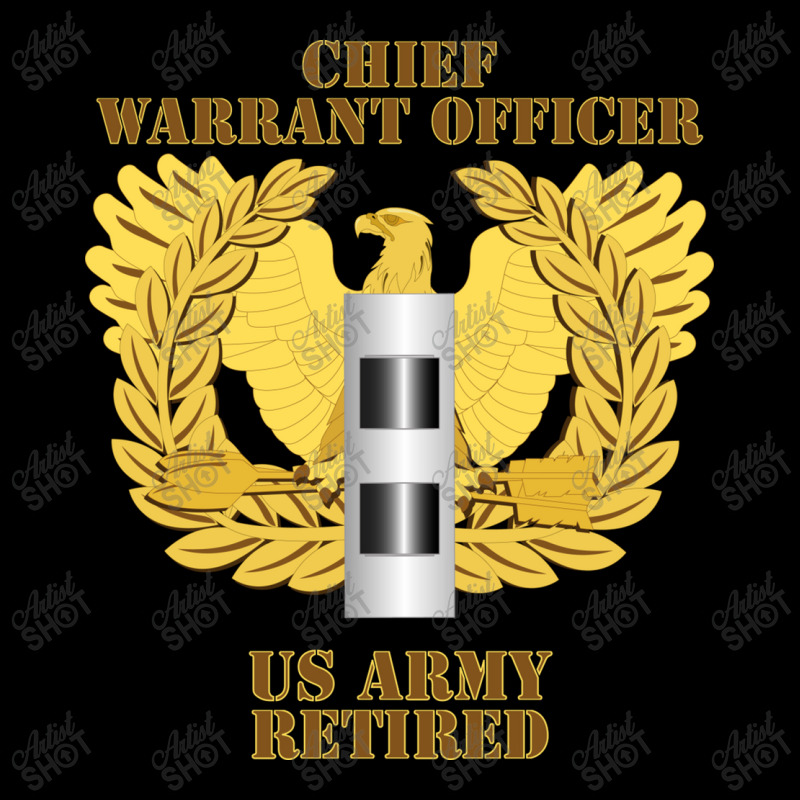 Emblem Warrant Officer Cw2 Retired Mesh Back Trucker Hat by moonlight2270 | Artistshot