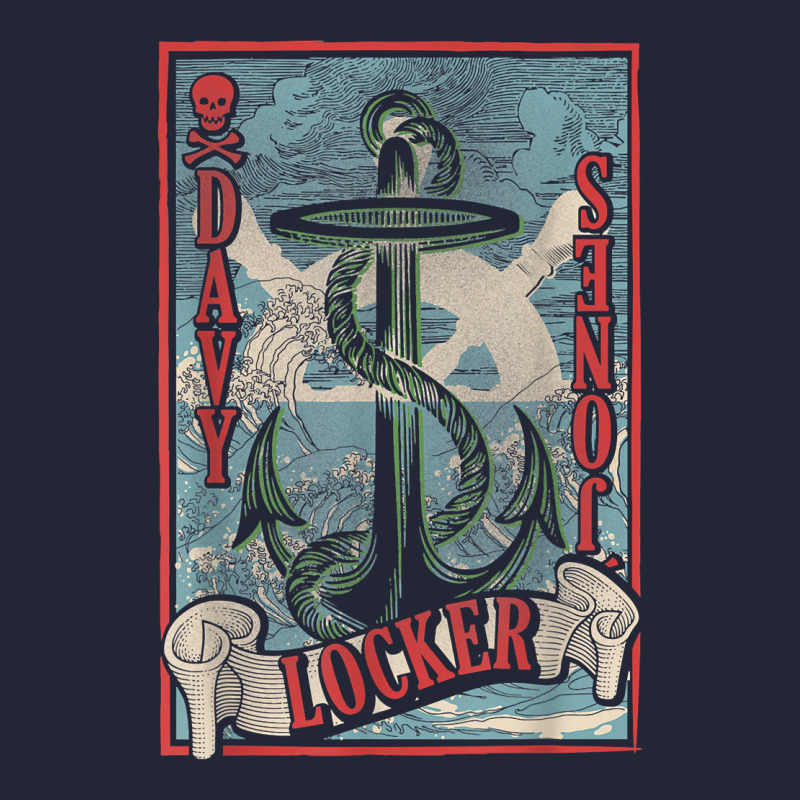 Davy Jones Locker   Anchor   Ocean   Sailing   T Shirt Mesh Back Trucker Hat by Sowells | Artistshot