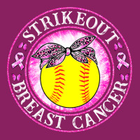 Softball Pitcher Hitter Catcher Strike Out Breast Cancer Awareness Sof Tie Dyed Bucket Hat | Artistshot