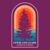 Retro Lewis And Clark National Forest Montana Hiking T Shirt Tie Dyed Bucket Hat | Artistshot