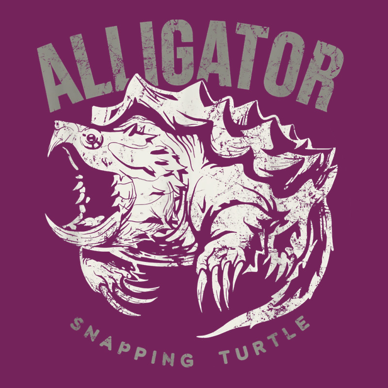 Alligator Snapping Turtle, Vintage Design For Reptile Lovers T Shirt Tie Dyed Bucket Hat | Artistshot