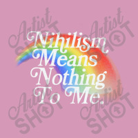 Nihilism Means Nothing To Me, Vintage Style Faded Rainbow Design Tie Dyed Bucket Hat | Artistshot