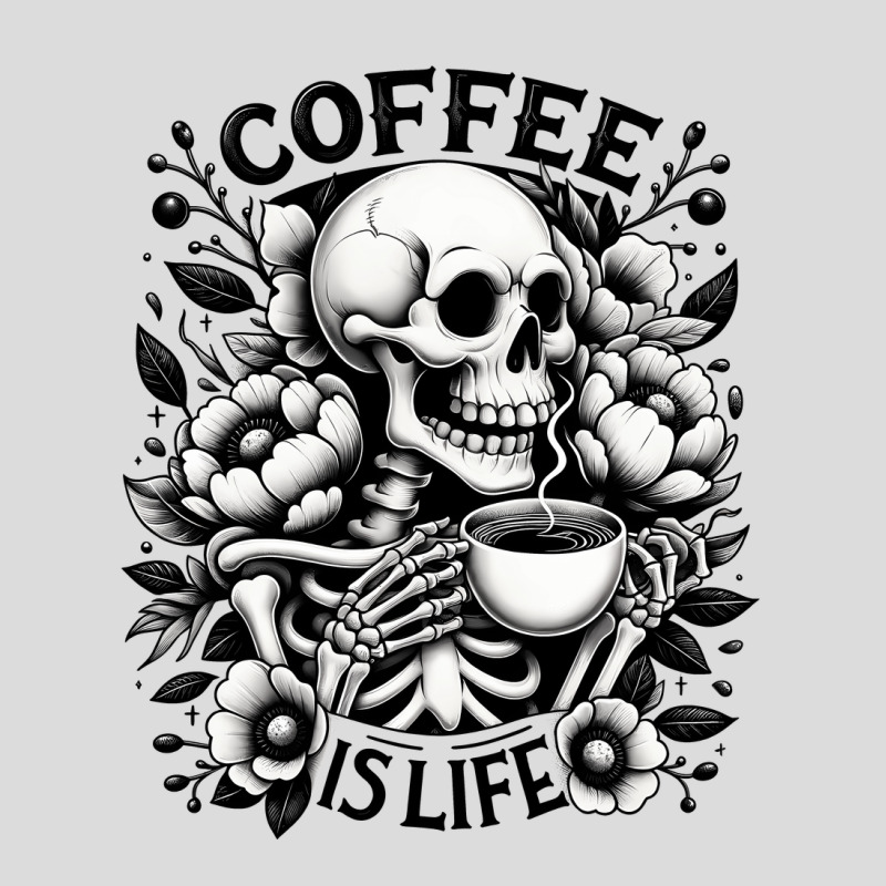 Coffee Is Life Funny Saying Coffee Lovers Men's Polo Shirt by DTFDOT | Artistshot