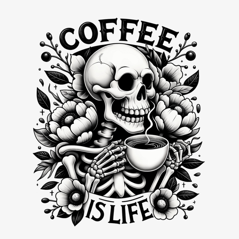 Coffee Is Life Funny Saying Coffee Lovers Champion Hoodie by DTFDOT | Artistshot