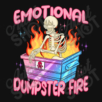 Emational Dumpster Fire Graphic Youth T-shirt | Artistshot