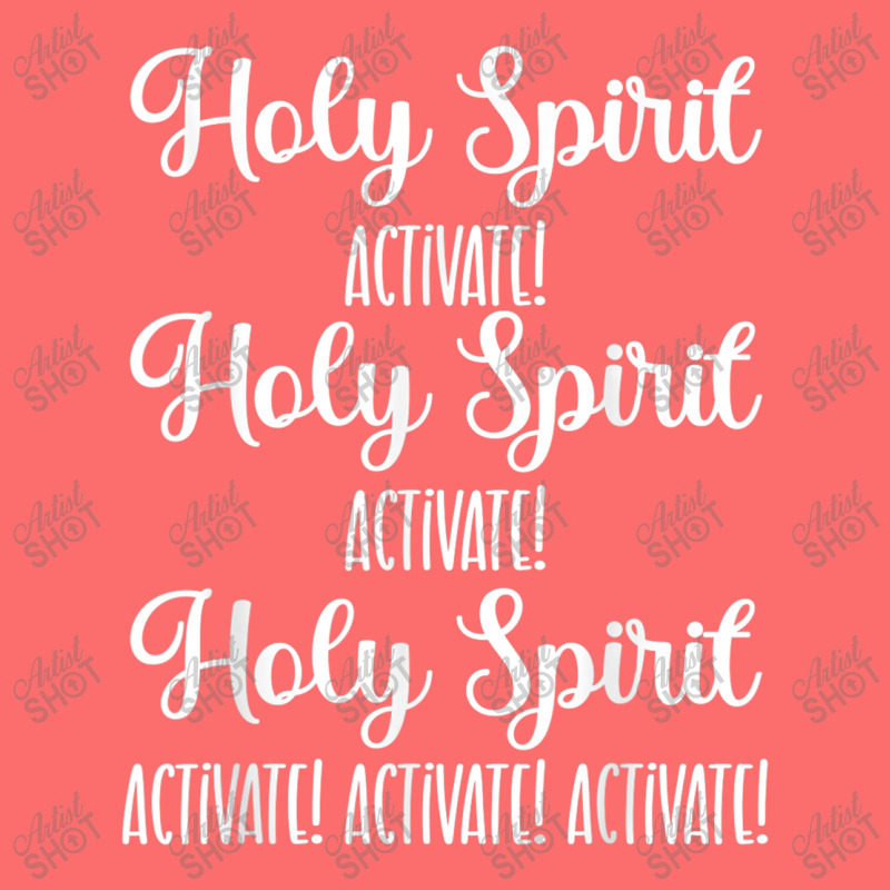 Holy Spirit Activate Shirt Christian Apparel Christian Mens Funny Snapback Trucker Cap | Artistshot