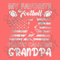 My Favorite Football Player Calls Me Grandpa Usa Flag Retro Snapback Trucker Cap | Artistshot