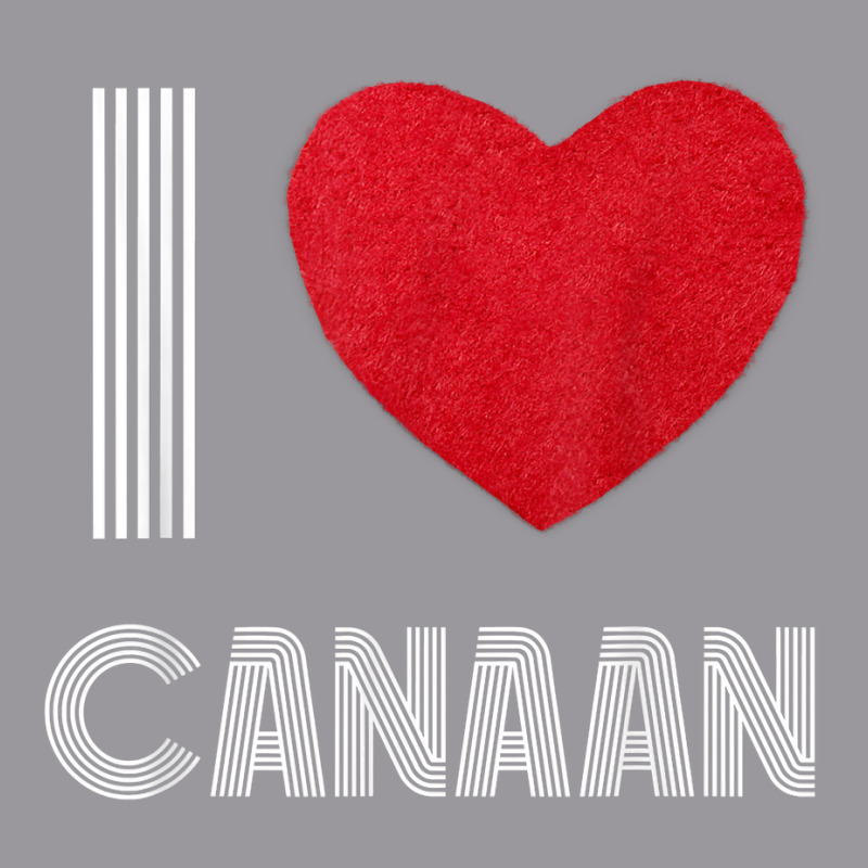 I Love Canaan Boyfriend Heart Vintage Bday Family T Shirt Adjustable Baseball Cap by cm-arts | Artistshot