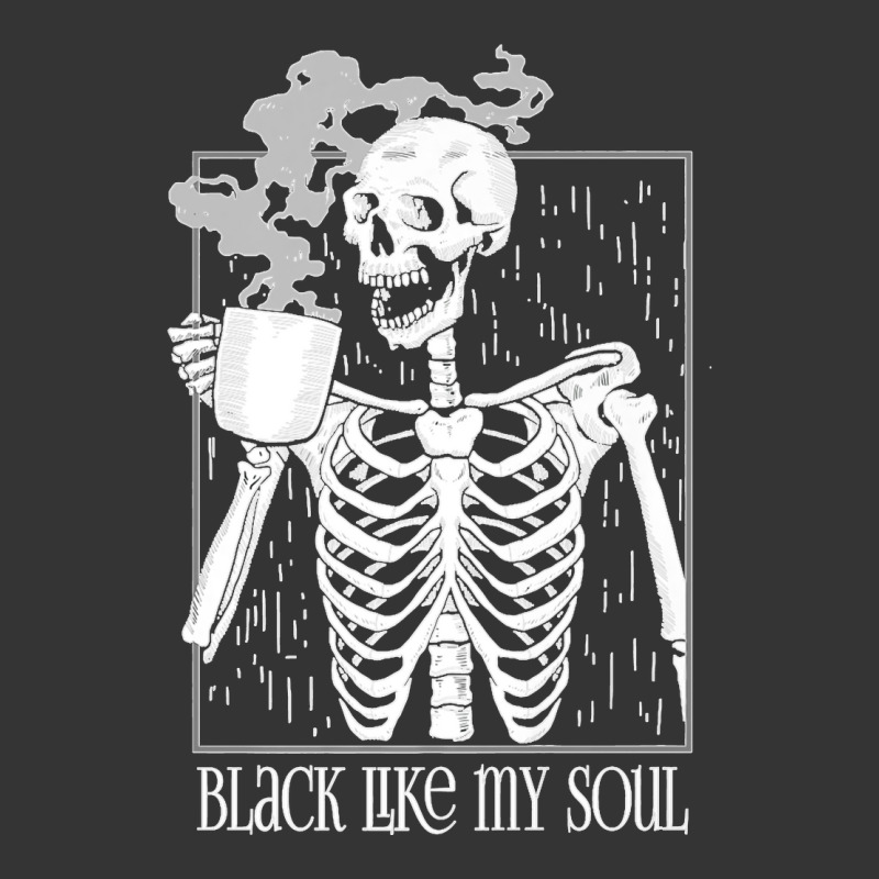 Black Coffee Like My Soul Skeleton Drinking Coffee Funny Premium T Shi Adjustable Baseball Cap by DonnaLee | Artistshot