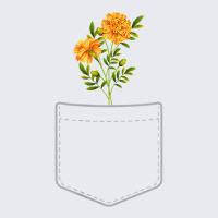 Marigold Flowers In Your Pocket T-shirt Adjustable Baseball Cap | Artistshot