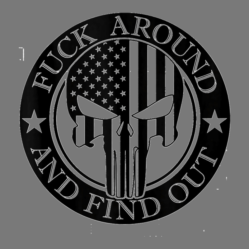 Fuck Around And Find Out Usa Military American Flag Skull Tank Top Adjustable Baseball Cap | Artistshot