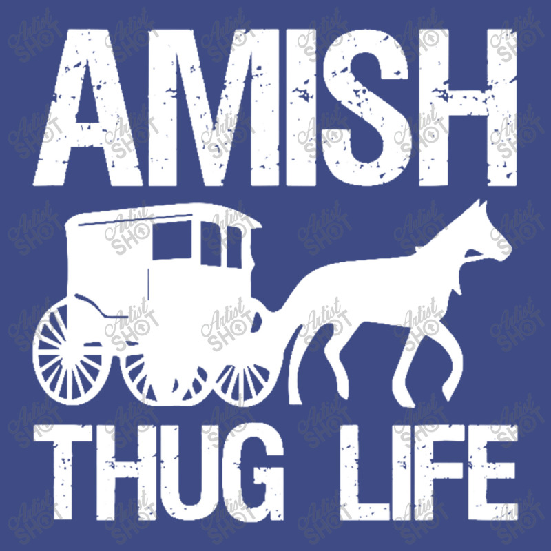 Amish Thug With Horse & Buggy Gangster Adjustable Baseball Cap | Artistshot