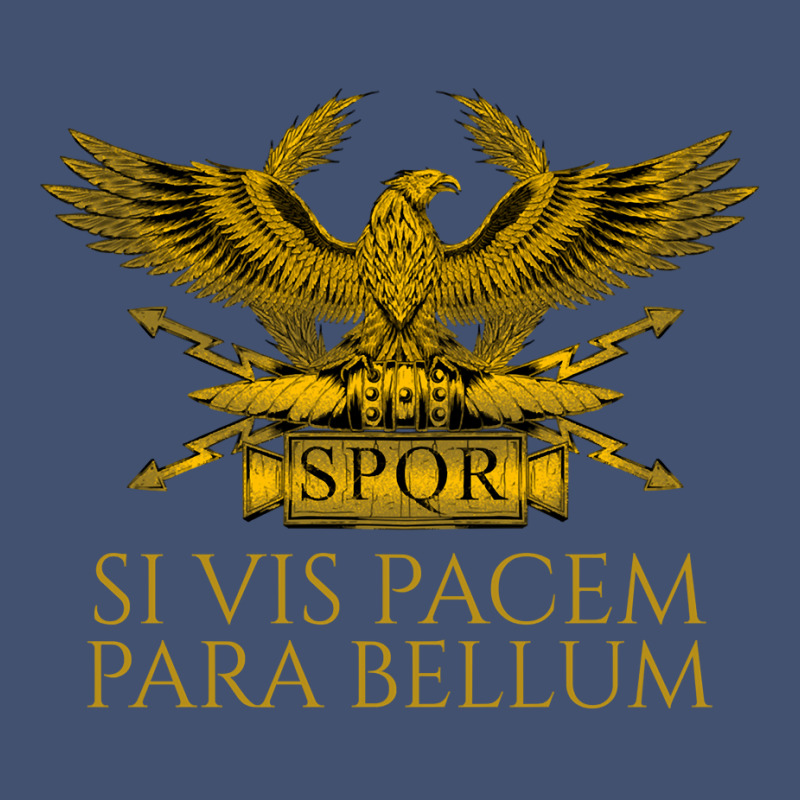 Latin Quote   Si Vis Pacem Para Bellum   Legionary Eagle Long Sleeve T Dyed Cap by rostinoko | Artistshot