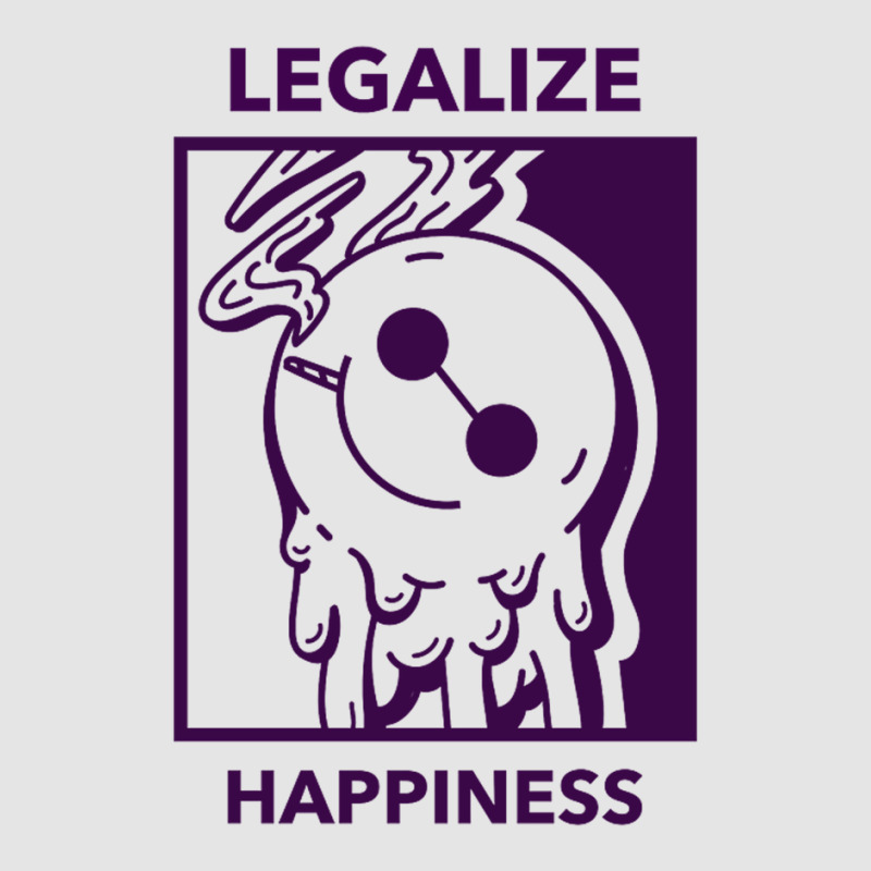 Legalize Happiness 420 Funny Weed Lover Gift Cannabis Smoker Marijuana Exclusive T-shirt by theblindletterer | Artistshot