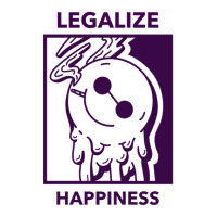 Legalize Happiness 420 Funny Weed Lover Gift Cannabis Smoker Marijuana Crop Top | Artistshot