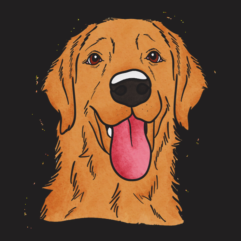 Golden Retriever T Shirt Happy Golden T-shirt | Artistshot