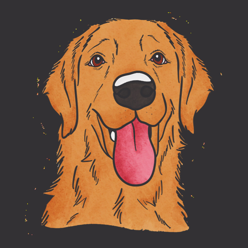 Golden Retriever T Shirt Happy Golden Vintage Short | Artistshot