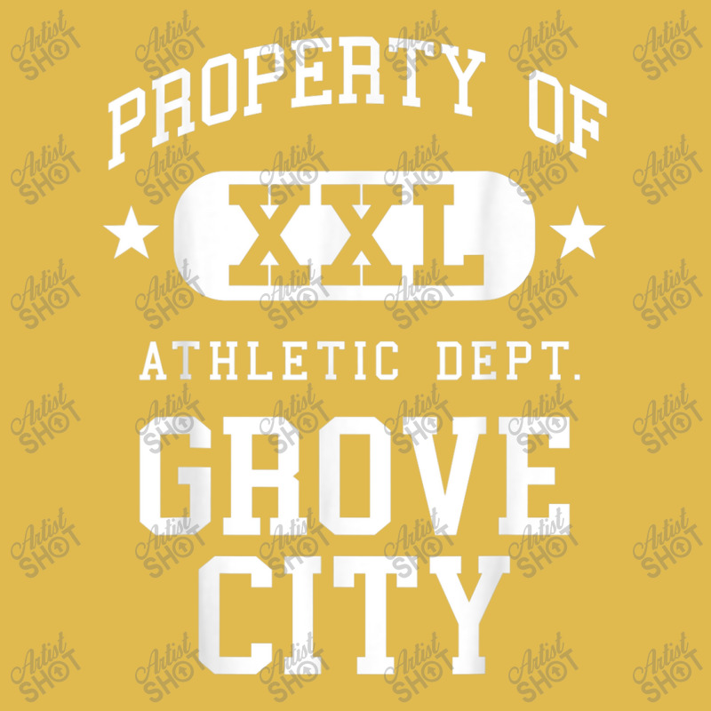 Grove City Xxl Athletic School Property Funny Dyed Cap | Artistshot