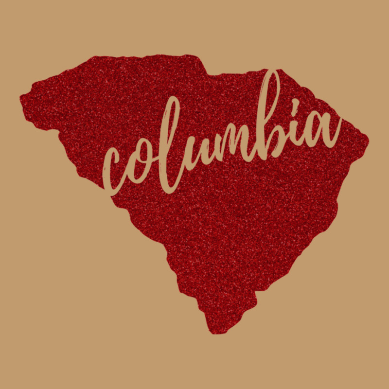 Columbia, Sc Garnet Glitter Urban Heavy T-shirt by cm-arts | Artistshot