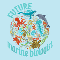 Future Marine Biologist Ocean Life Drawing Whale Octopus Urban Heavy T-shirt | Artistshot