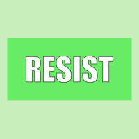 Resist Protest Products (green) Urban Heavy T-shirt | Artistshot