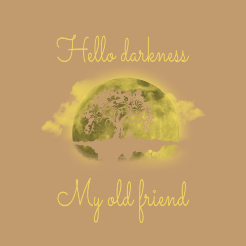 Hello Darkness My Old Friend Hippie Urban Heavy T-shirt | Artistshot