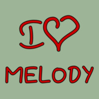 I Love Melody Urban Heavy T-shirt | Artistshot